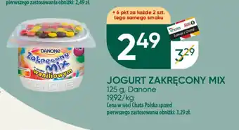 Chata Polska JOGURT ZAKRĘCONY MIX 125 g oferta