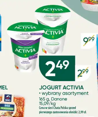 Chata Polska JOGURT ACTIVIA 165 g oferta