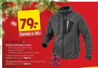 Jula Bluza polarowa męska bluewear oferta