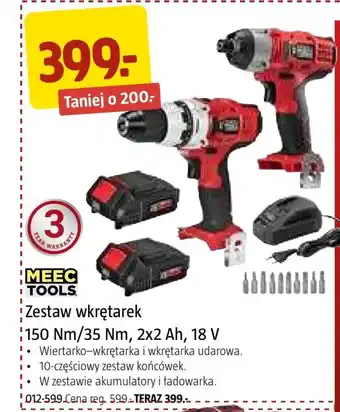 Jula Zestaw wkrętarek meec tools oferta