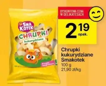 Delikatesy Centrum Chrupki kukurydziane Smakotek 100g oferta