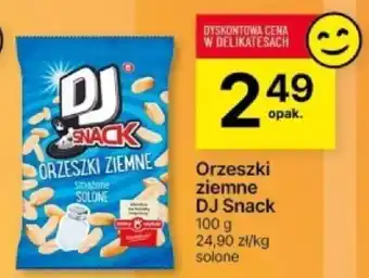 Delikatesy Centrum Orzeszki ziemne DJ Snack 100 g oferta