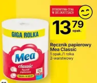 Delikatesy Centrum Ręcznik papierowy Mea Classic 1 rolka oferta