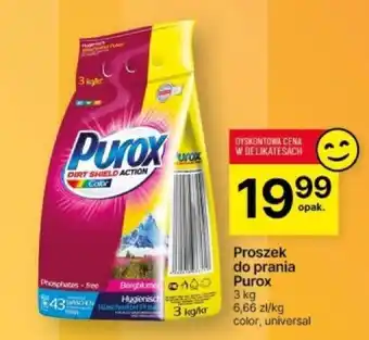 Delikatesy Centrum Proszek do prania Purox 3kg oferta
