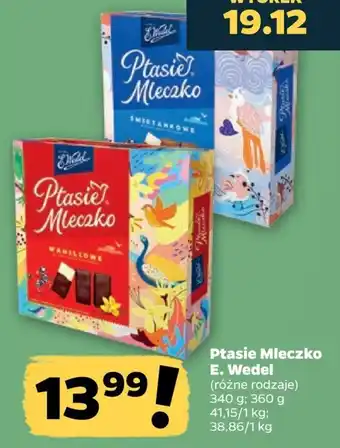 Netto Ptasie Mleczko E. Wedel 340-360 g oferta