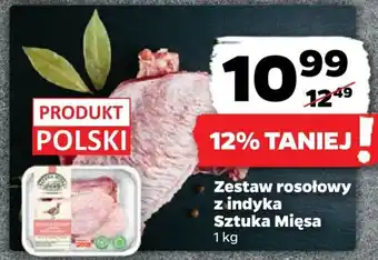 Netto Zestaw rosołowy z indyka Sztuka Mięsa 1kg oferta