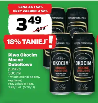 Netto Piwo okocim mocne dubeltowe oferta
