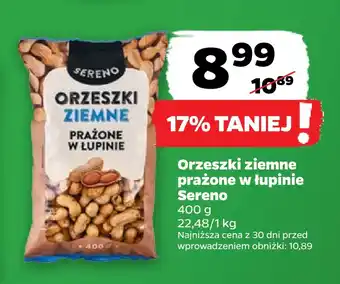 Netto Orzeszki ziemne prażone w łupinie sereno oferta