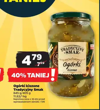 Netto Ogórki kiszone tradycyjny smak oferta