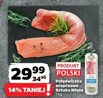 Netto Polędwiczka wieprzowa Sztuka Mięsa 1 kg oferta