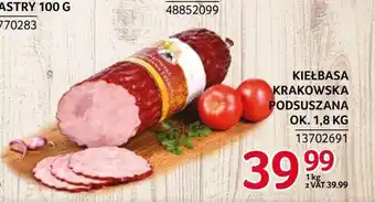 Selgros Kiełbasa ok oferta