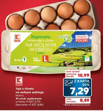 Kaufland Jaja k-classic oferta