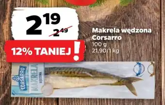 Netto Makrela wędzona Corsarro 100 g oferta