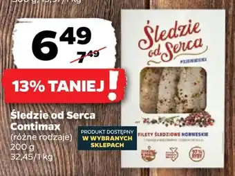 Netto Śledzie od Serca Contimax 200 g oferta
