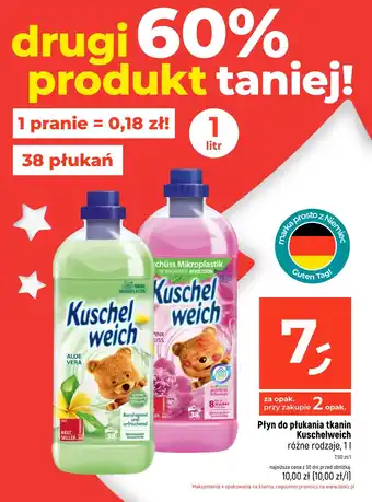 Dealz Płyn do płukania tkanin Kuschelweich 1 l oferta