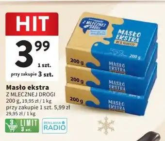 Intermarche Masło ekstra Z MLECZNEJ DROGI 200 g oferta