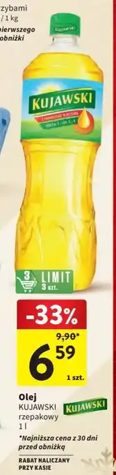 Intermarche Olej KUJAWSKI 1 l oferta