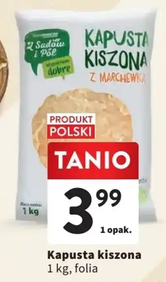 Intermarche Kapusta kiszona 1 kg oferta