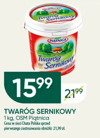 Chata Polska TWARÓG SERNIKOWY 1 kg oferta