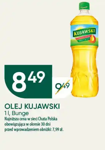 Chata Polska OLEJ KUJAWSKI 1 l oferta