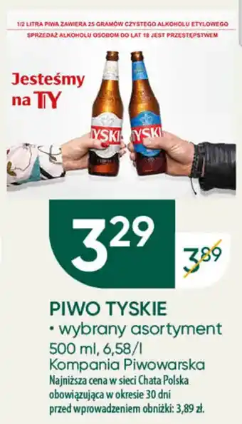Chata Polska PIWO TYSKIE 500 ml oferta
