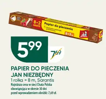 Chata Polska PAPIER DO PIECZENIA JAN NIEZBĘDNY oferta