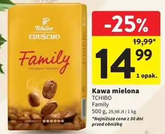 Intermarche Kawa mielona TCHIBO 500g oferta