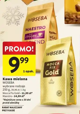 Intermarche Kawa mielona WOSEBA 250g oferta