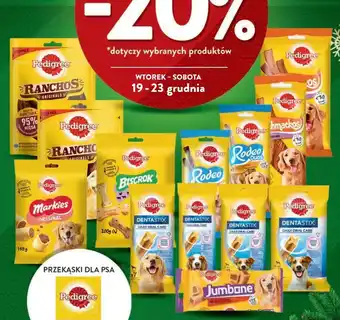 Intermarche PRZEKĄSKI DLA PSA Pedigree oferta