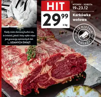 Intermarche Karkówka wołowa 1kg oferta