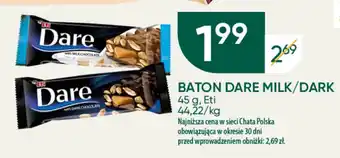 Chata Polska BATON DARE MILK/DARK 45 g oferta