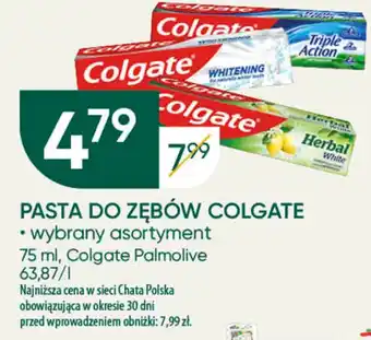 Chata Polska PASTA DO ZĘBÓW COLGATE 75 ml oferta