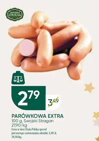 Chata Polska PARÓWKOWA EXTRA 100 g oferta