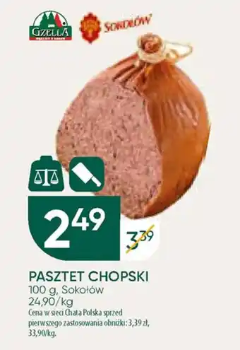 Chata Polska PASZTET CHOPSKI 100 g oferta