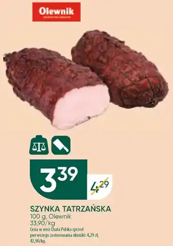 Chata Polska SZYNKA TATRZAŃSKA 100 g oferta