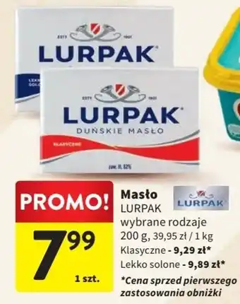 Intermarche Masło LURPAK 200g oferta