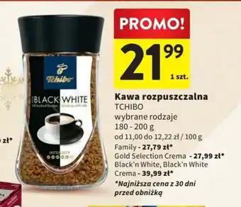 Intermarche Kawa rozpuszczalna TCHIBO 180-200g oferta
