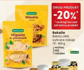 Intermarche Bakalie BAKALLAND 70-400g oferta