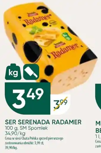 Chata Polska SER SERENADA RADAMER 100 g oferta