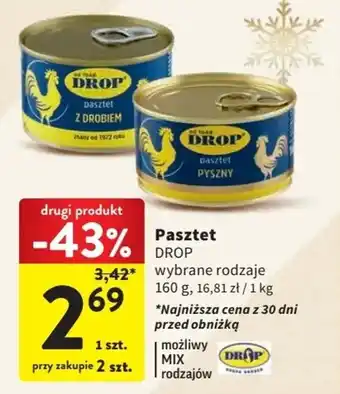 Intermarche Pasztet DROP 160g oferta