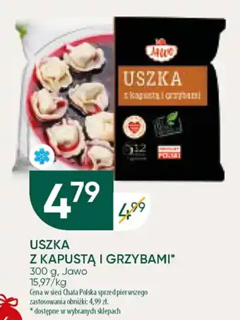 Chata Polska USZKA Z KAPUSTĄ I GRZYBAMI 300 g oferta
