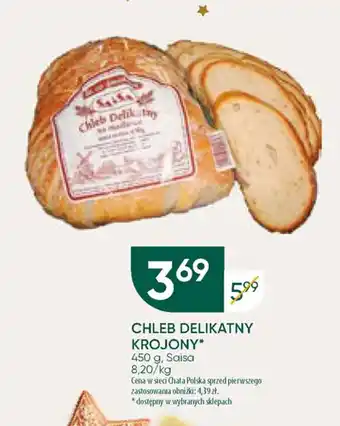 Chata Polska CHLEB DELIKATNY KROJONY 450 g oferta