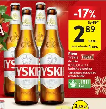 Intermarche Piwo TYSKIE 0,5l oferta