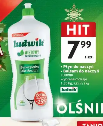 Intermarche Płyn do naczyń/Balsam do naczyń LUDWIK 1,35kg oferta