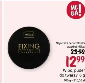 Rossmann Puder do twarzy wibo oferta