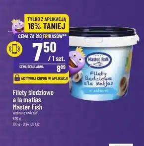 Polomarket Filety śledziowe master fish oferta