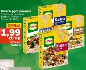 Społem Cenos kasza jęczmienna perłowa 400 g (4 torebki) oferta
