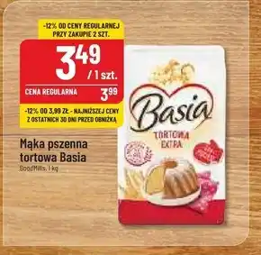 Polomarket Basia mąka tortowa extra pszenna typ 405 1 kg oferta