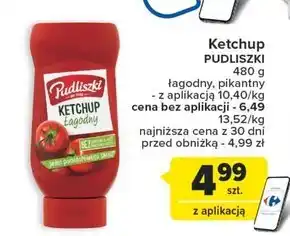 Carrefour Market Pudliszki ketchup super pikantny 480 g oferta