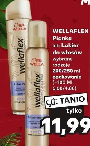 Kaufland Lakier do włosów wella oferta